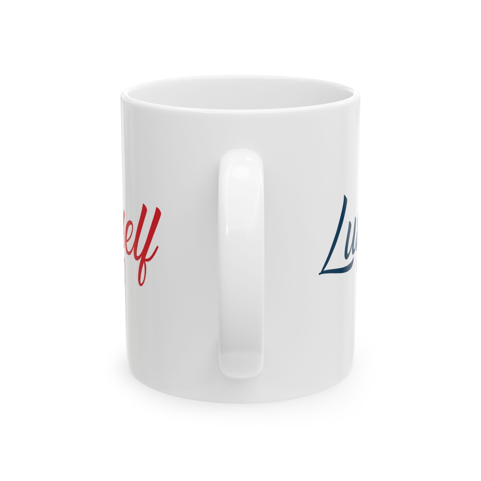 Ceramic Mug — 'Love Yourself' Script Coffee Mug (11oz, 15oz)